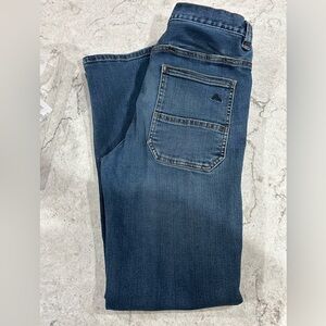 Classic Denim Straight-Leg Jeans